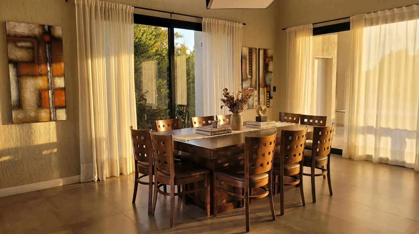 Ventanales al jardín