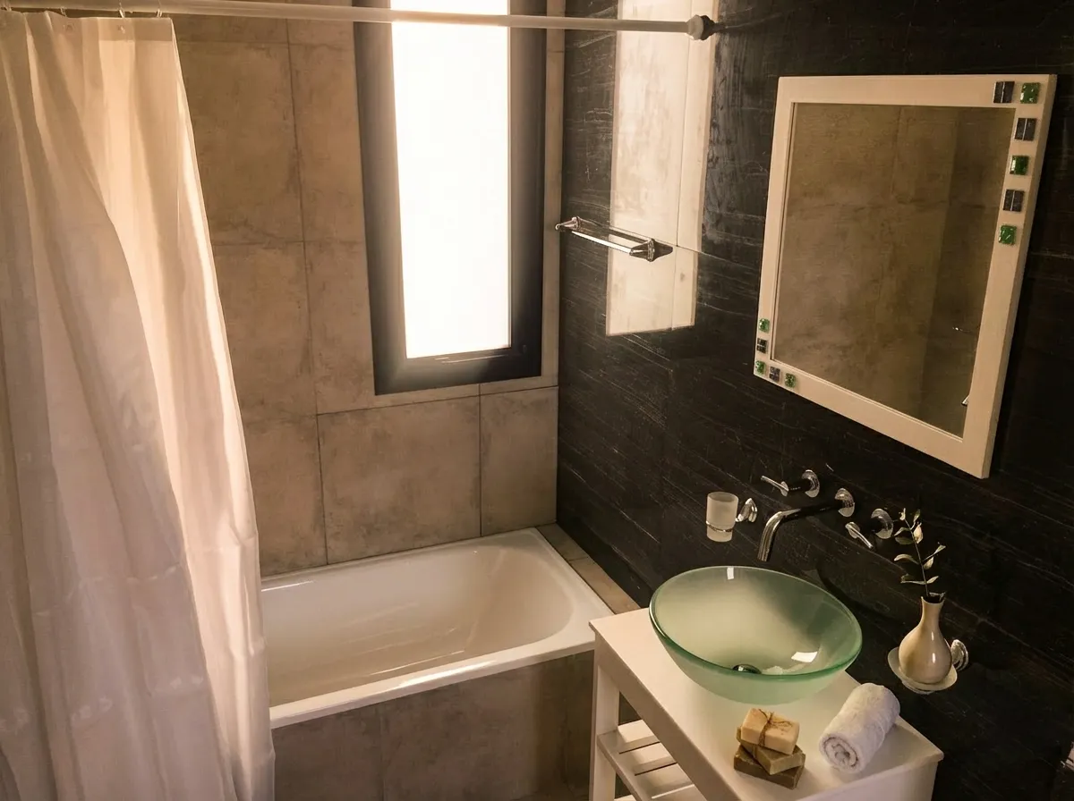 Baño completo con bañera