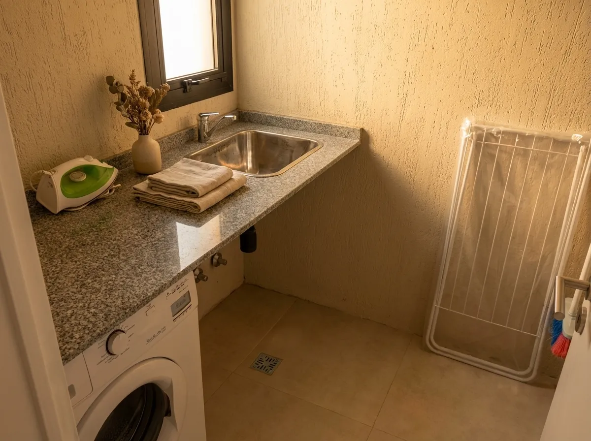 Lavadero y zona de servicio